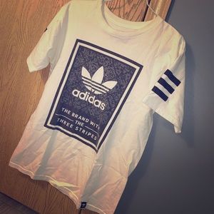 Adidas graphic t shirt